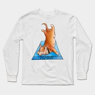 Yoga Corgi Long Sleeve T-Shirt